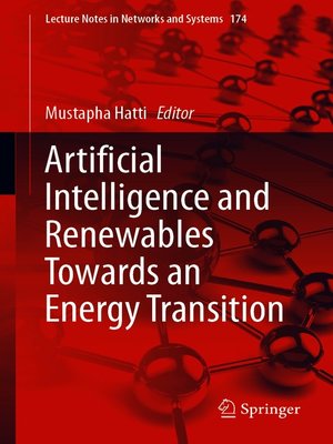 cover image of Artificial Intelligence and Renewables Towards an Energy Transition